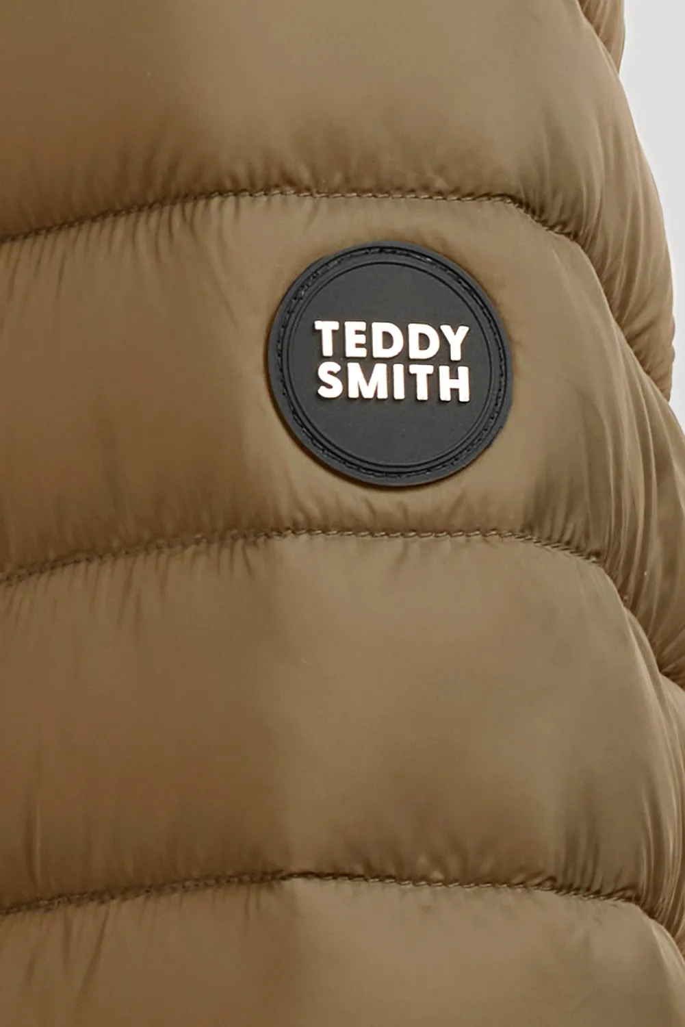 Teddy Smith Blight giubbotto imbottito nocciola cappuccio