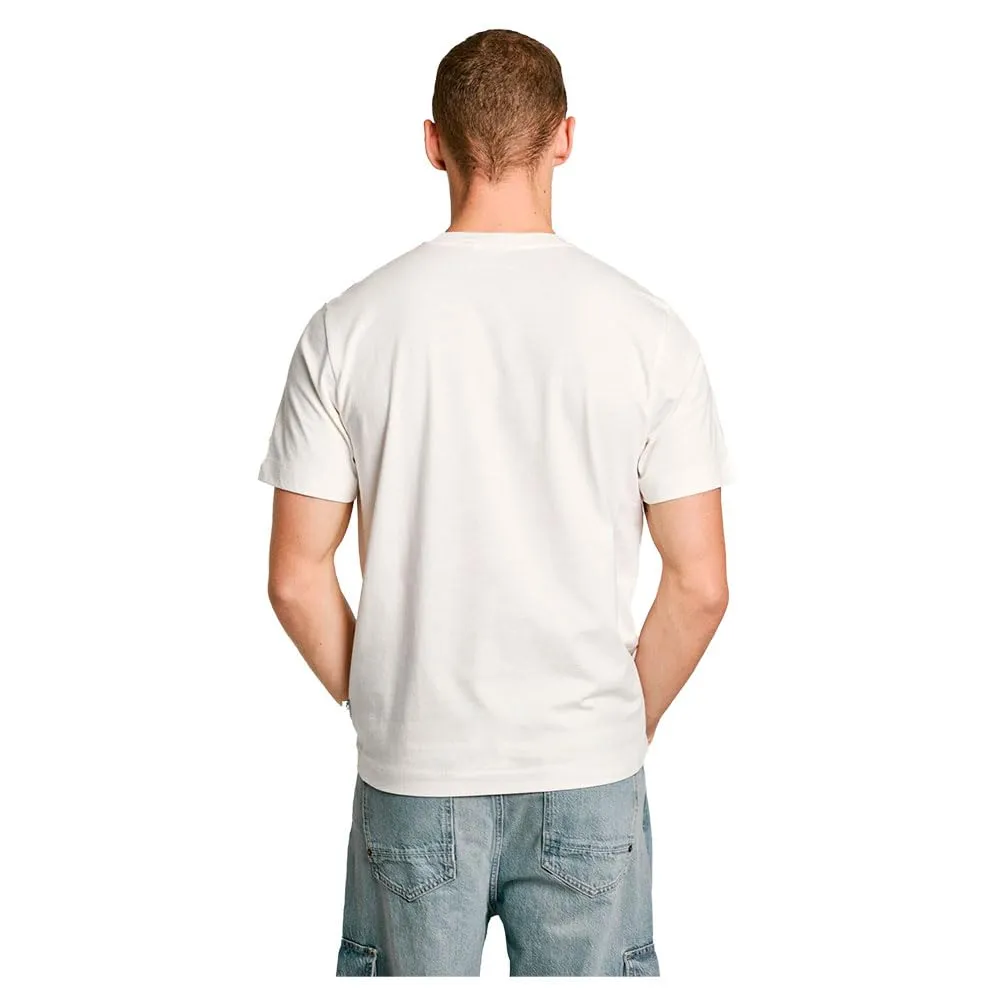 Pepe Jeans Dalter T-Shirt Uomo Bianca Taglia L in Cotone