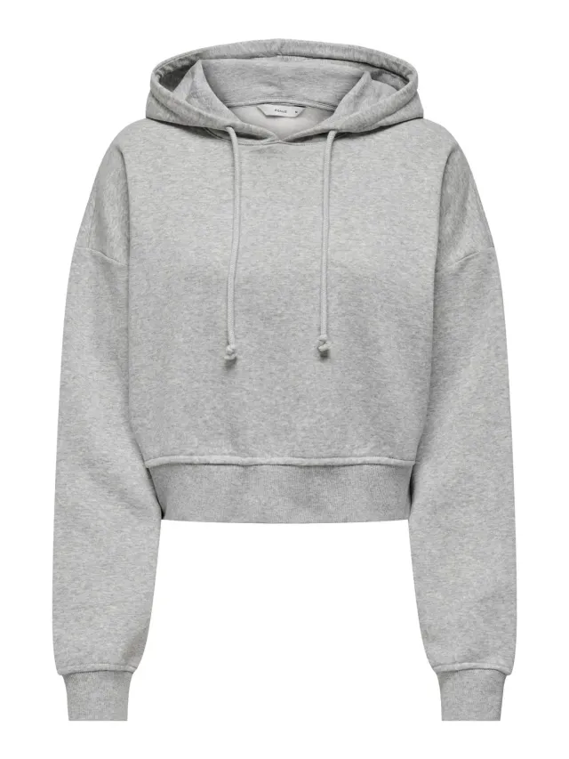 ONLY ONLSWEAT felpa donna M grigio melange