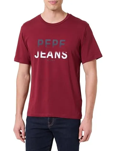 Pepe Jeans Season Logo III T-Shirt Uomo Cotone Regular Fit