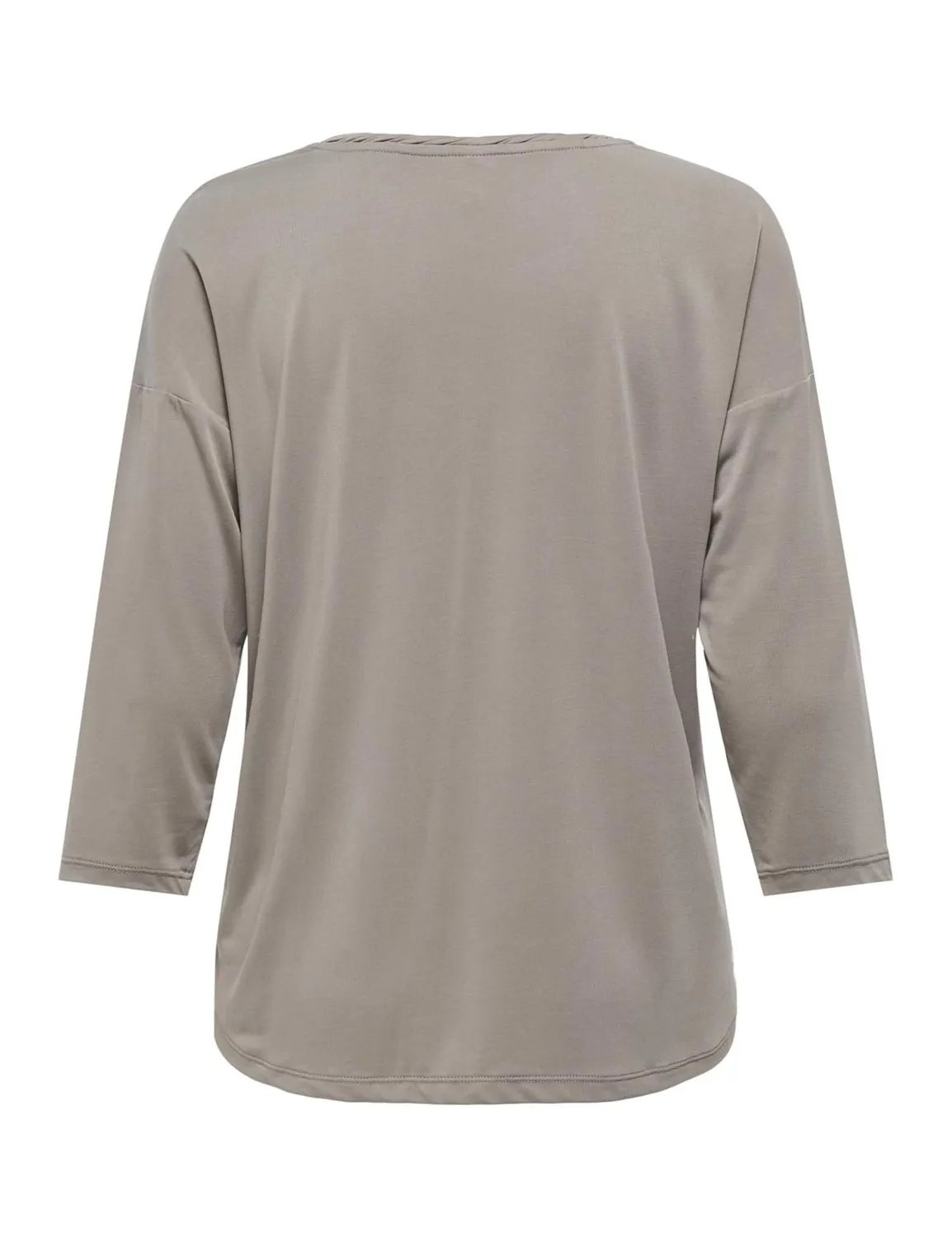 ONLY Onlhannah 3/4 top donna XS cenere manica 3/4