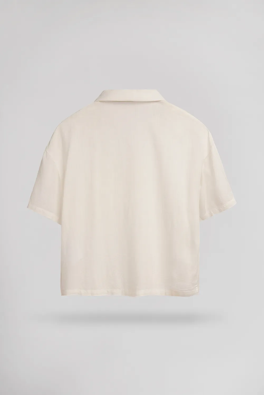 Teddy Smith C-Elia MC camicia donna middle white fluida