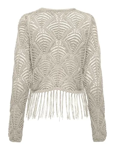 ONLY Onlleonie LS maglia betulla XS strutturata