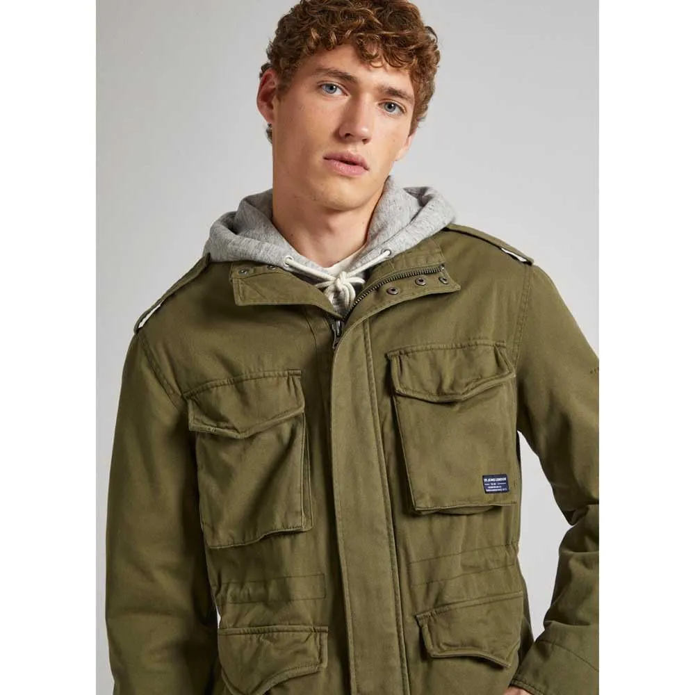 Pepe Jeans Vester giacca uomo S twill cotone