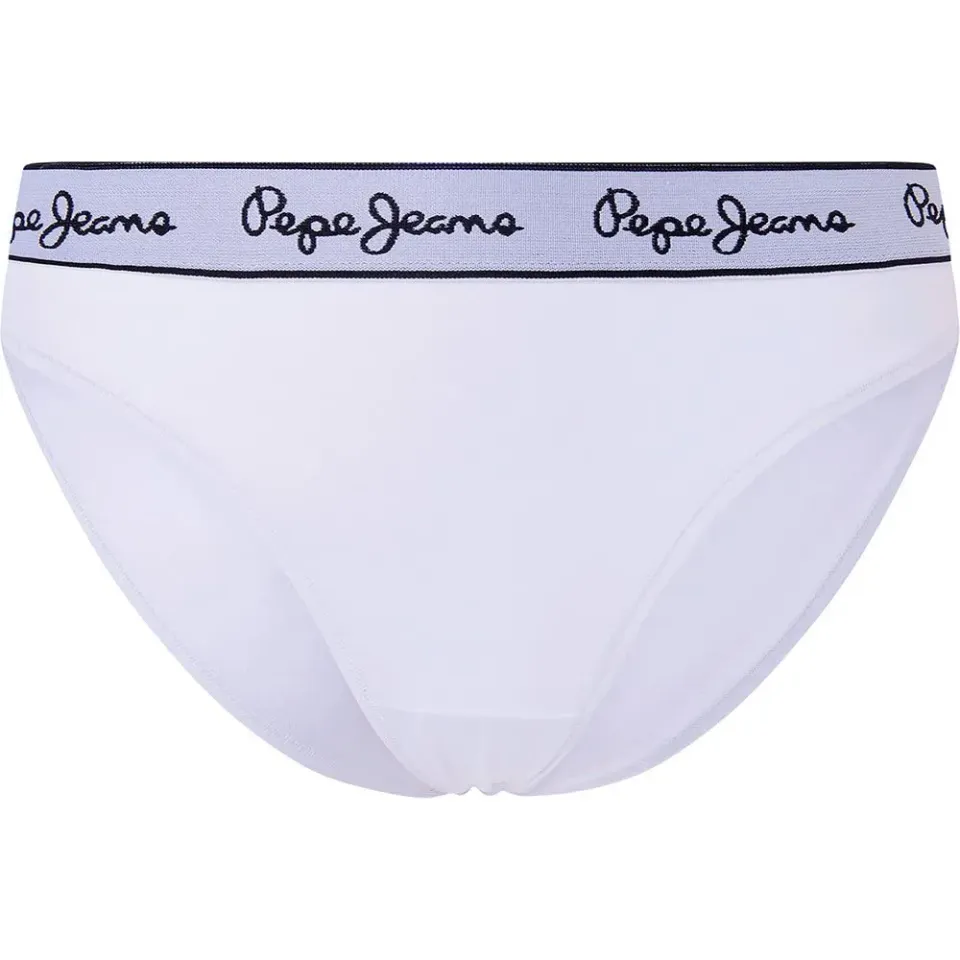 Pepe Jeans Pepe Bikini Slip Donna S Cotone Pacco da 1