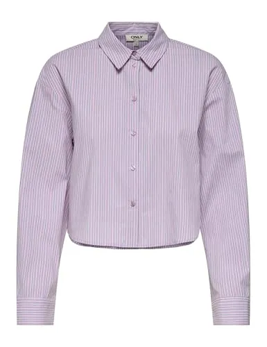 ONLY Onlsika camicia donna S maniche lunghe leggera