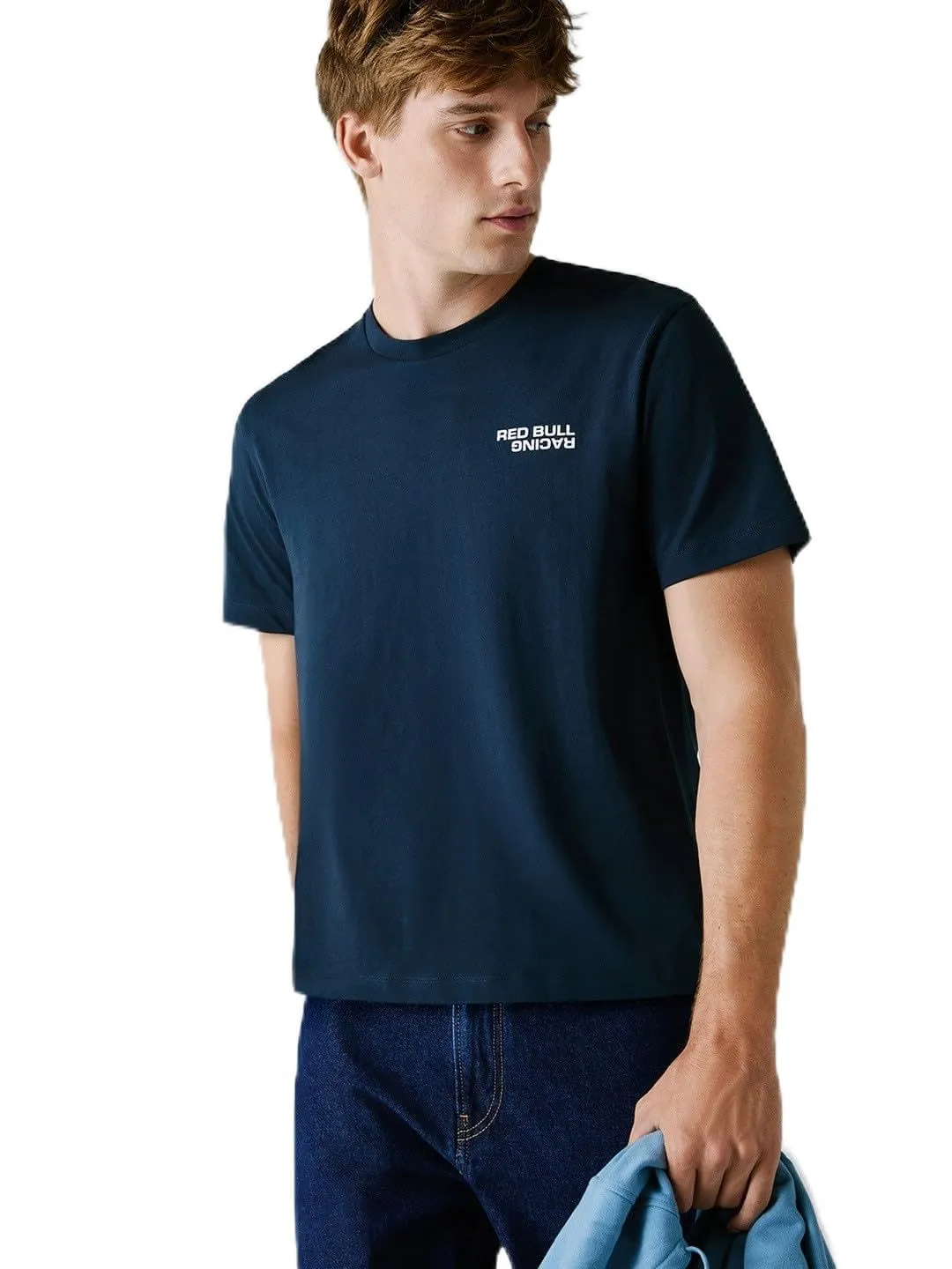Pepe Jeans Reflect Logo Tee T-Shirt Uomo Jersey 190g