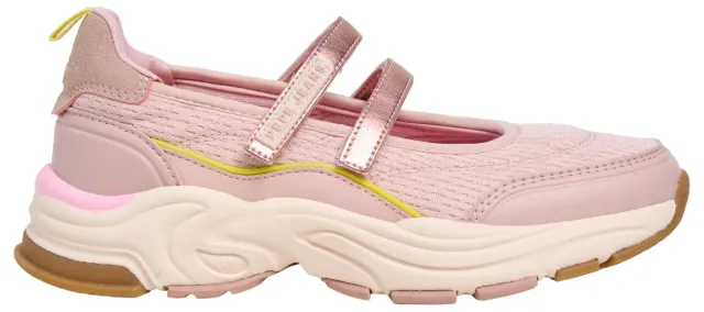 Pepe Jeans Mave Ballet G sneakers rosa cipria strappi