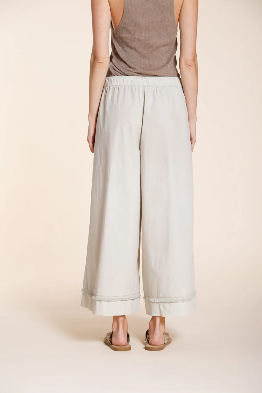 Mason's Portofino Cropped chino jogger donna wide stucco