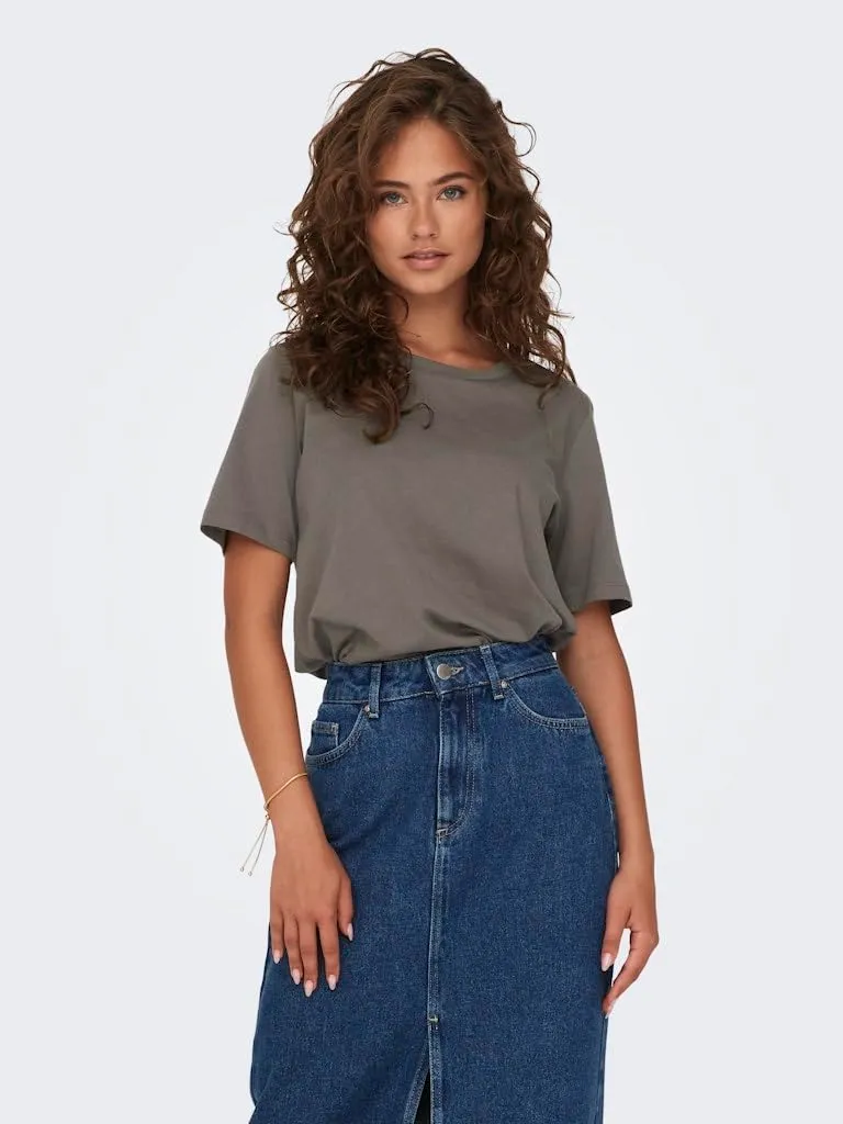ONLY Onlriri t-shirt donna stampa grafica cotone