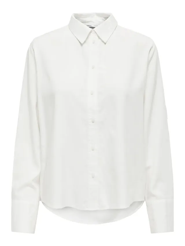 ONLY Onlberit Shirt camicia donna M nera righe