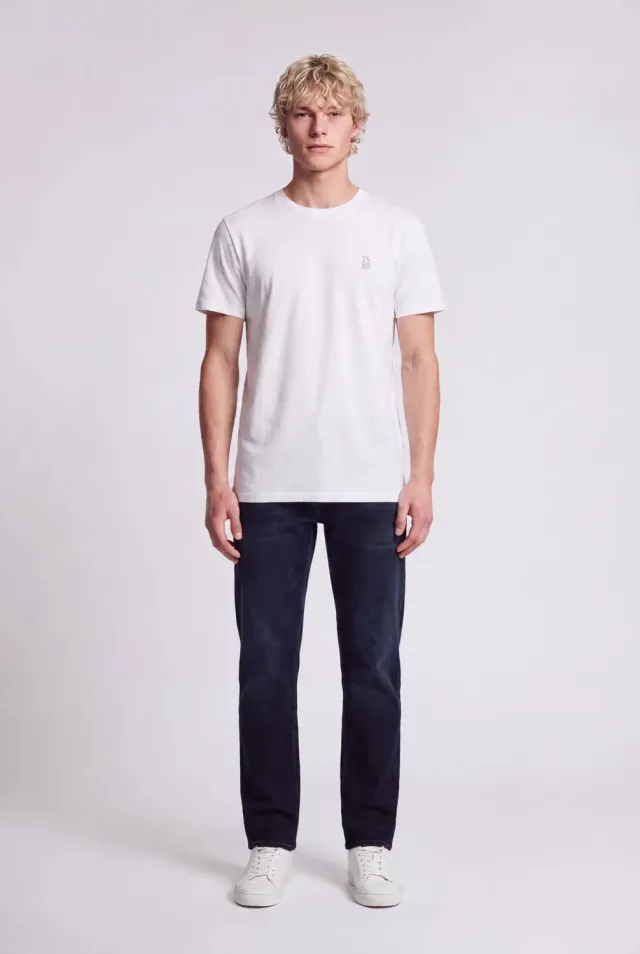 Teddy Smith Telo MC t-shirt regular bianca cotone