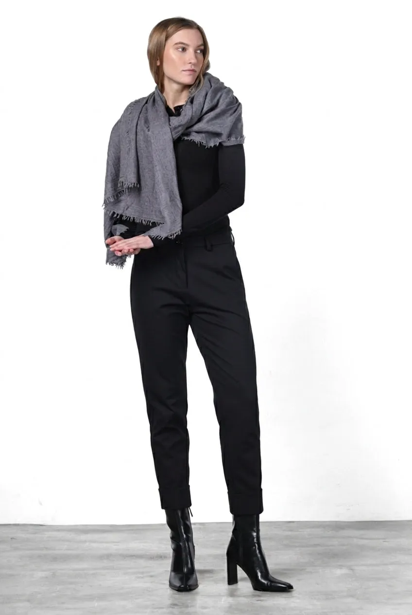 Mason's New York Carrot Chino Donna Nero Jersey Tecnico