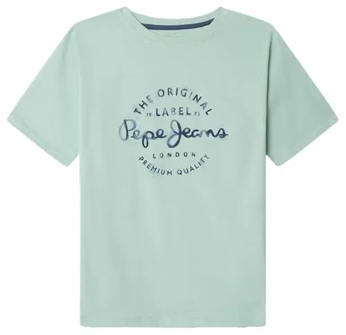 Pepe Jeans Beckett T-Shirt Bambino Cotone Vestibilità Regolare