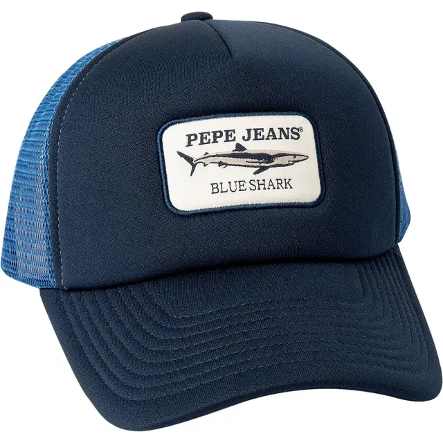 Pepe Jeans Smith cappellino rete blu Dulwich taglia unica uomo