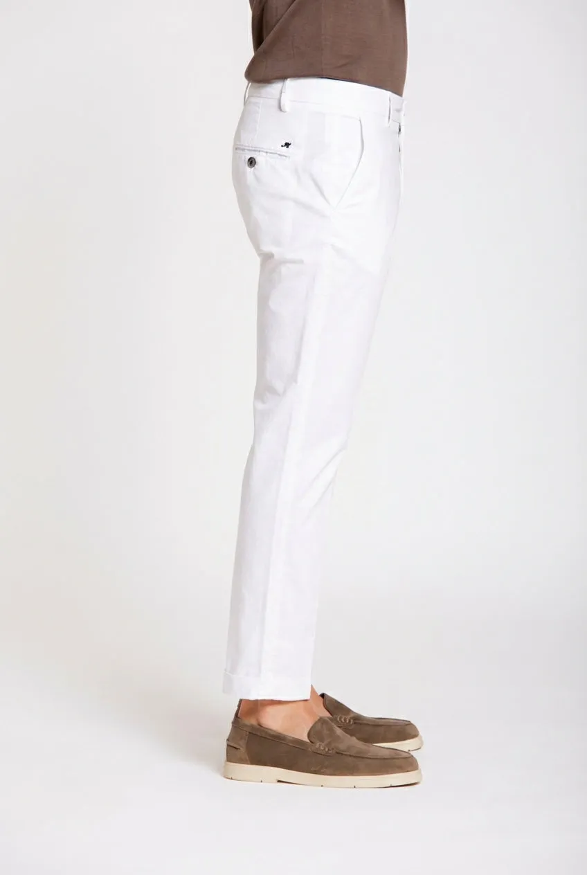 Mason's Milano chino bianco extra slim uomo