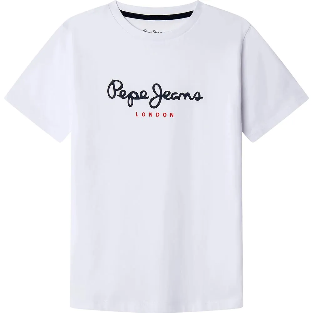 Pepe Jeans New Art T-Shirt maglietta bambino logo stampato