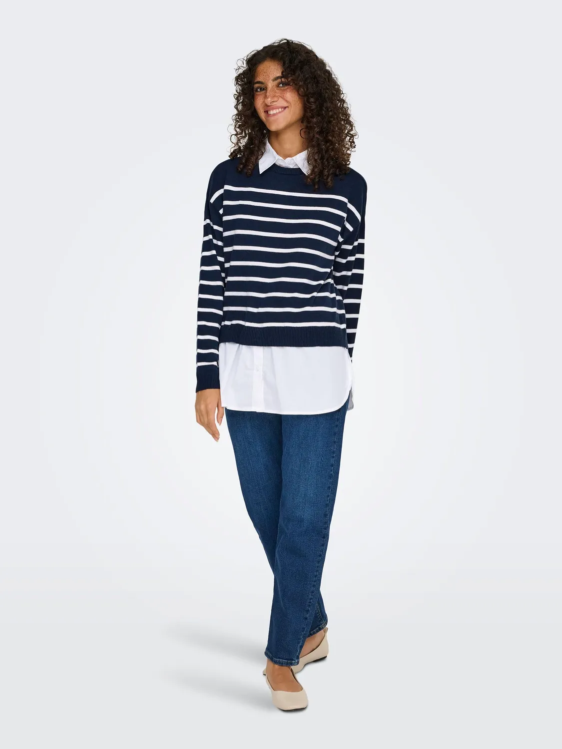 ONLY Onlpayson Mix pullover mélange taglia M