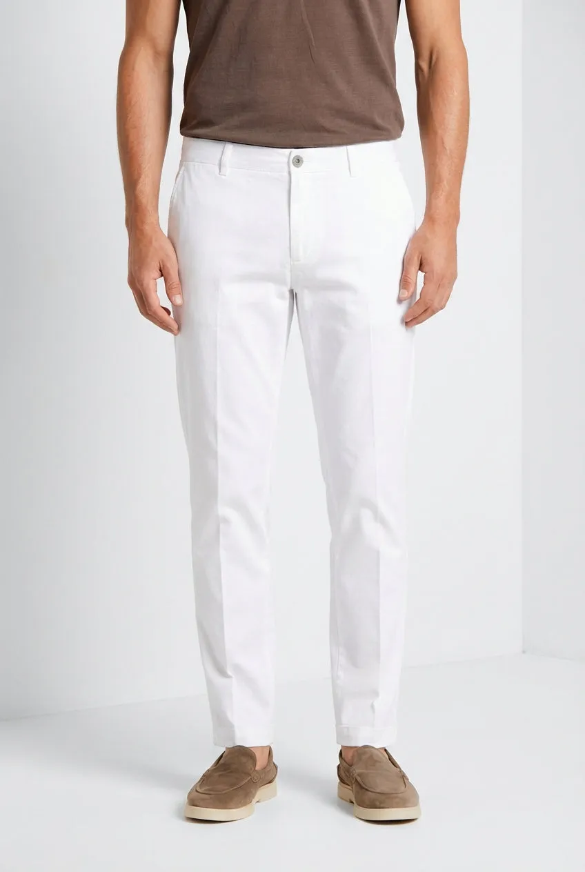 Mason's Milano chino bianco extra slim uomo