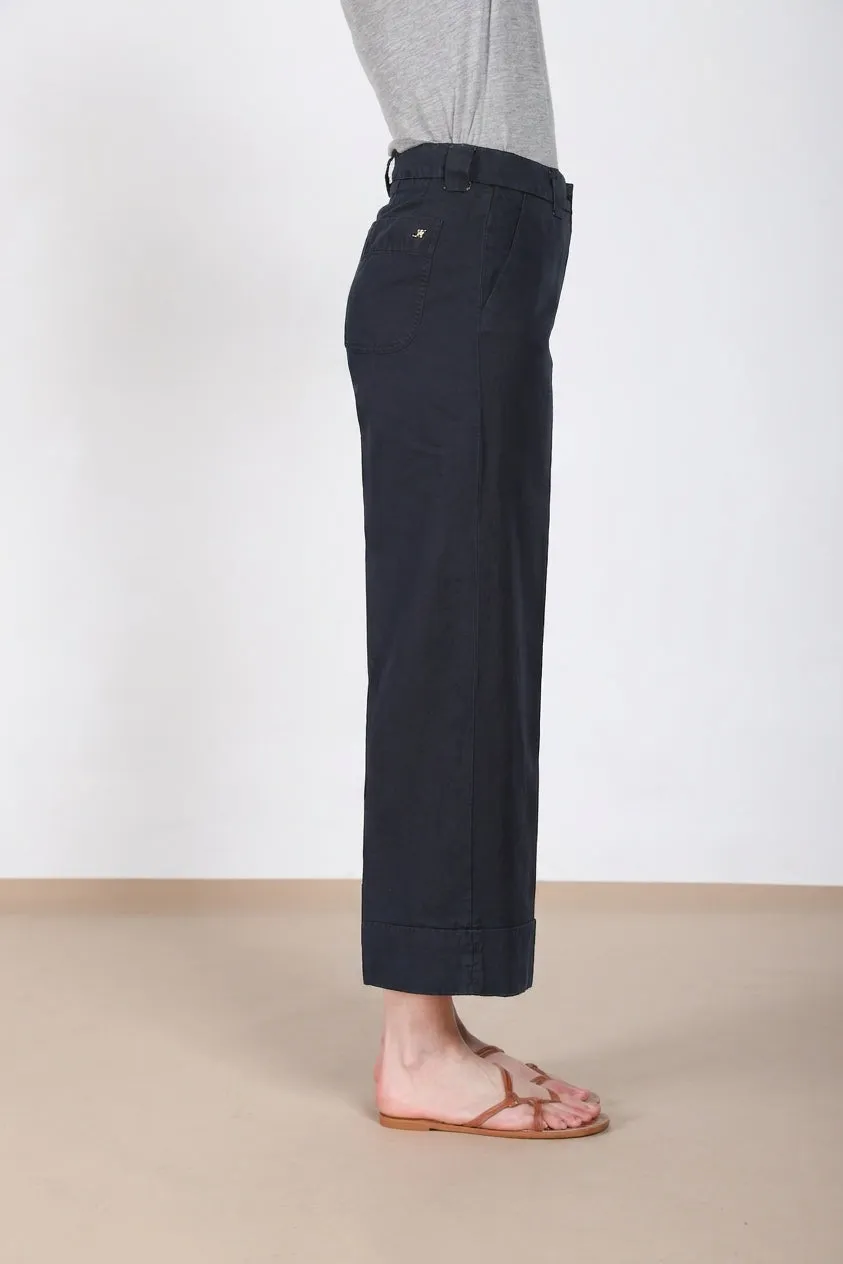 Mason's New York Studio Cropped chino donna blu notte
