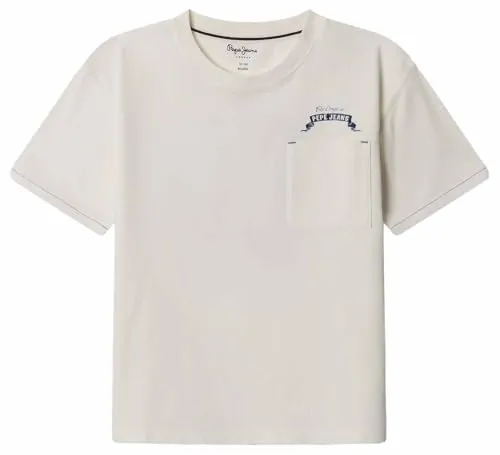 Pepe Jeans Clement T-Shirt Bimbo 10 Anni Effetto Lavato