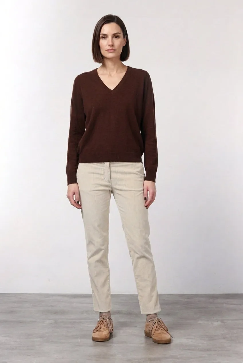 Mason's New York Slim chino crema velluto