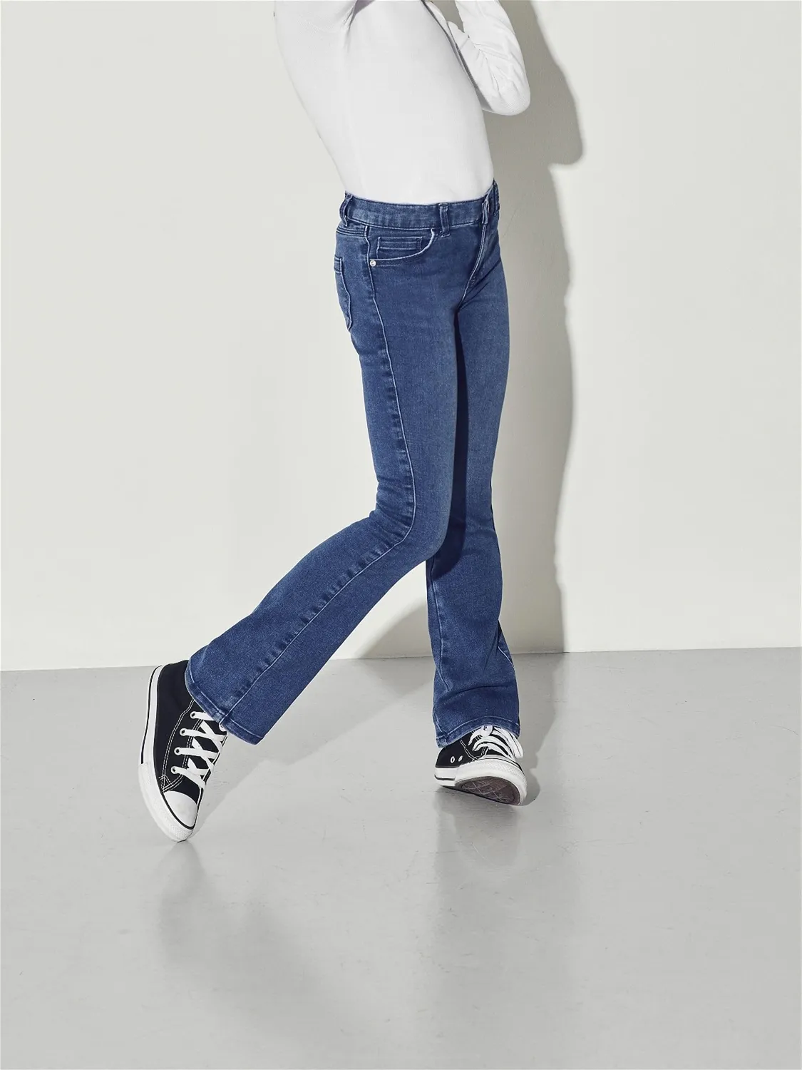 Only Konroyal Life Flared Pim504 jeans ragazza 164 denim