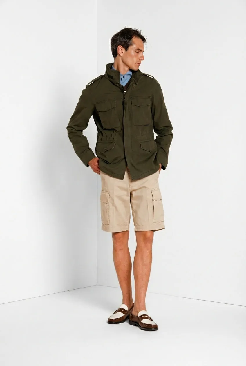 Mason's Chile Field M74 Giubbotto Canvas Verde Scuro
