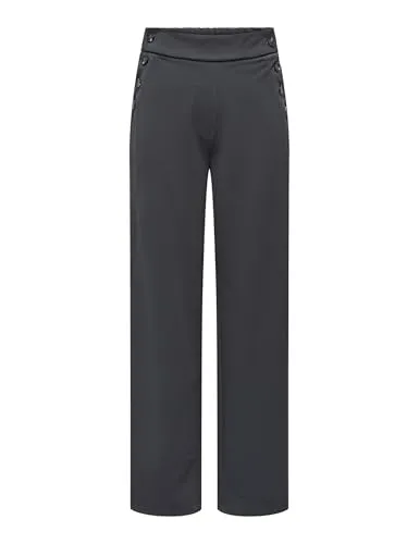 ONLY Onlrina Button pantalone jersey blu grafite M 32L