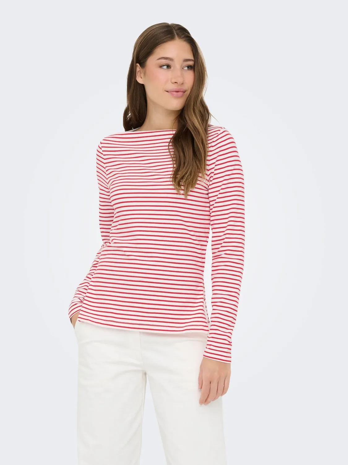 ONLY ONLKiss Life Top Donna XS Scollo Barca