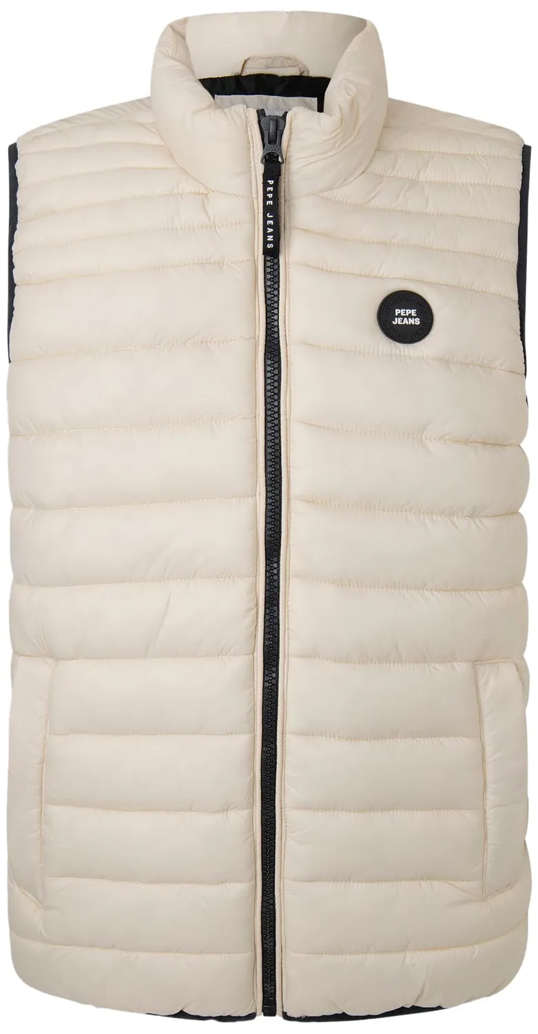 Pepe Jeans Balle Gilet Puffer Uomo Nero