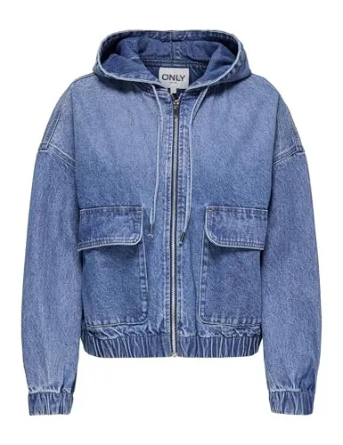 ONLY Onlkenzie L/S Dnm Jacket Akm Noos giacca denim taglia L