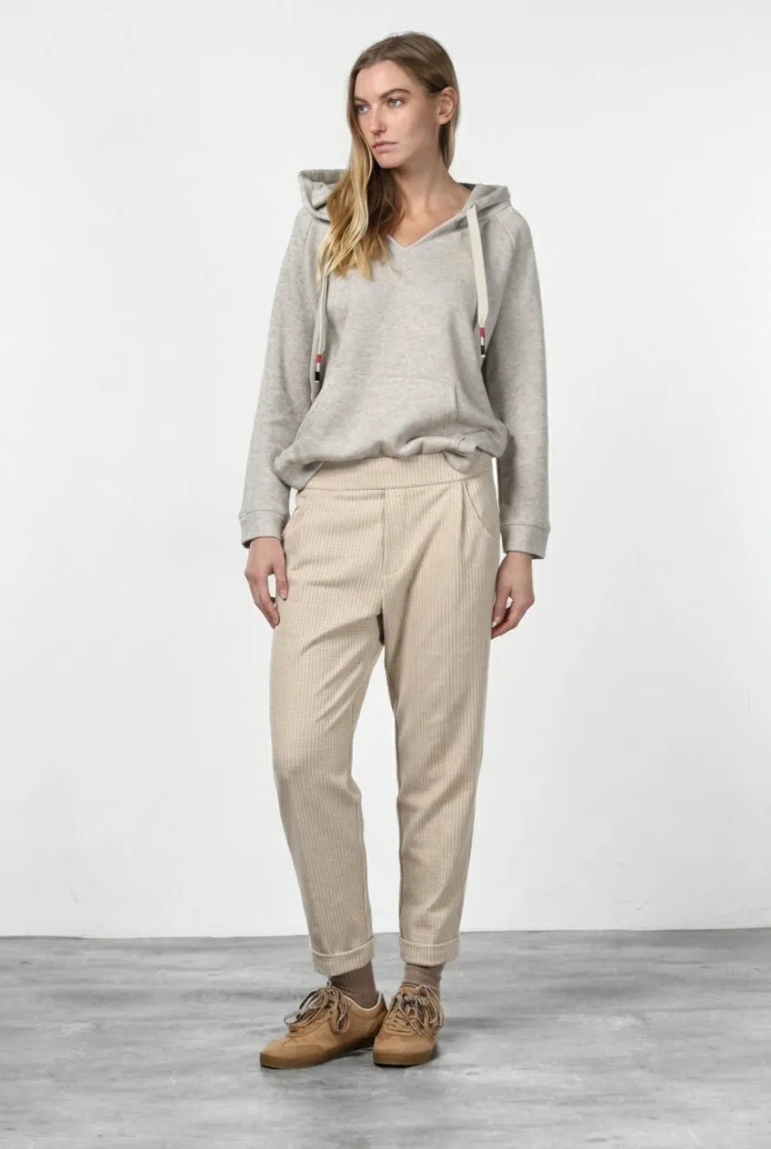 Mason's Easy Jogger chino beige jersey fantasia