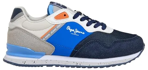 Pepe Jeans London South B sneakers bambino 33 EU denim