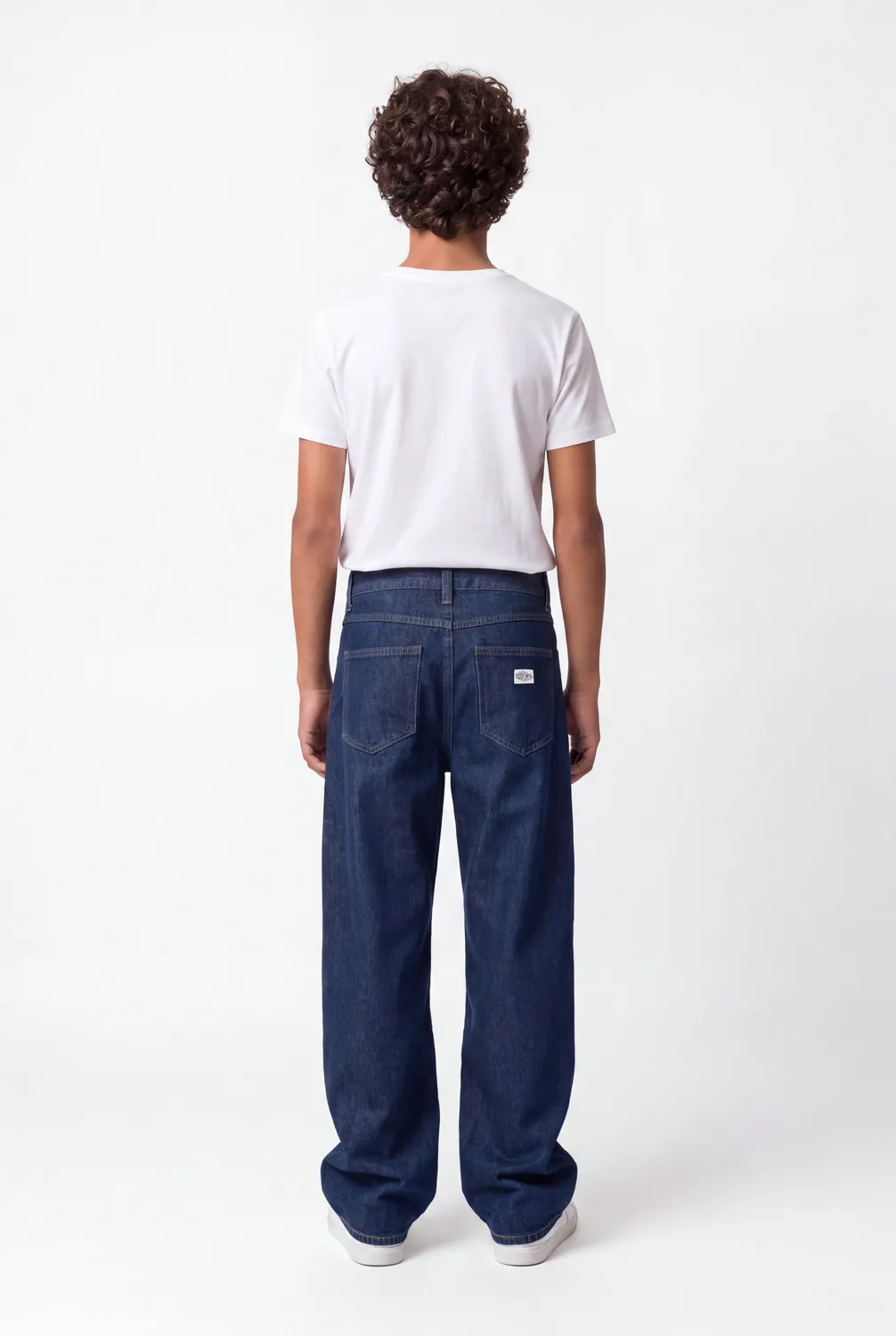 Teddy Smith Memphis Straight Jr jeans ragazzo dark blue cotone