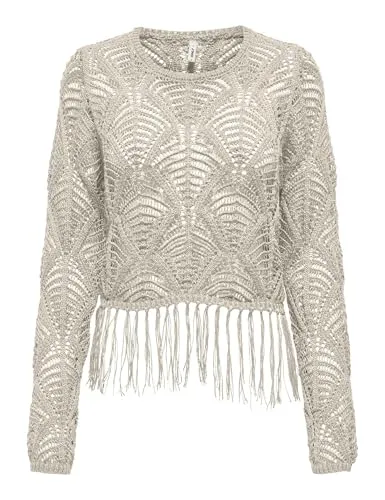 ONLY Onlleonie LS maglia betulla XS strutturata