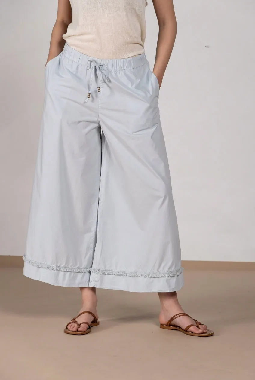 Mason's Portofino Cropped chino jogger celeste donna