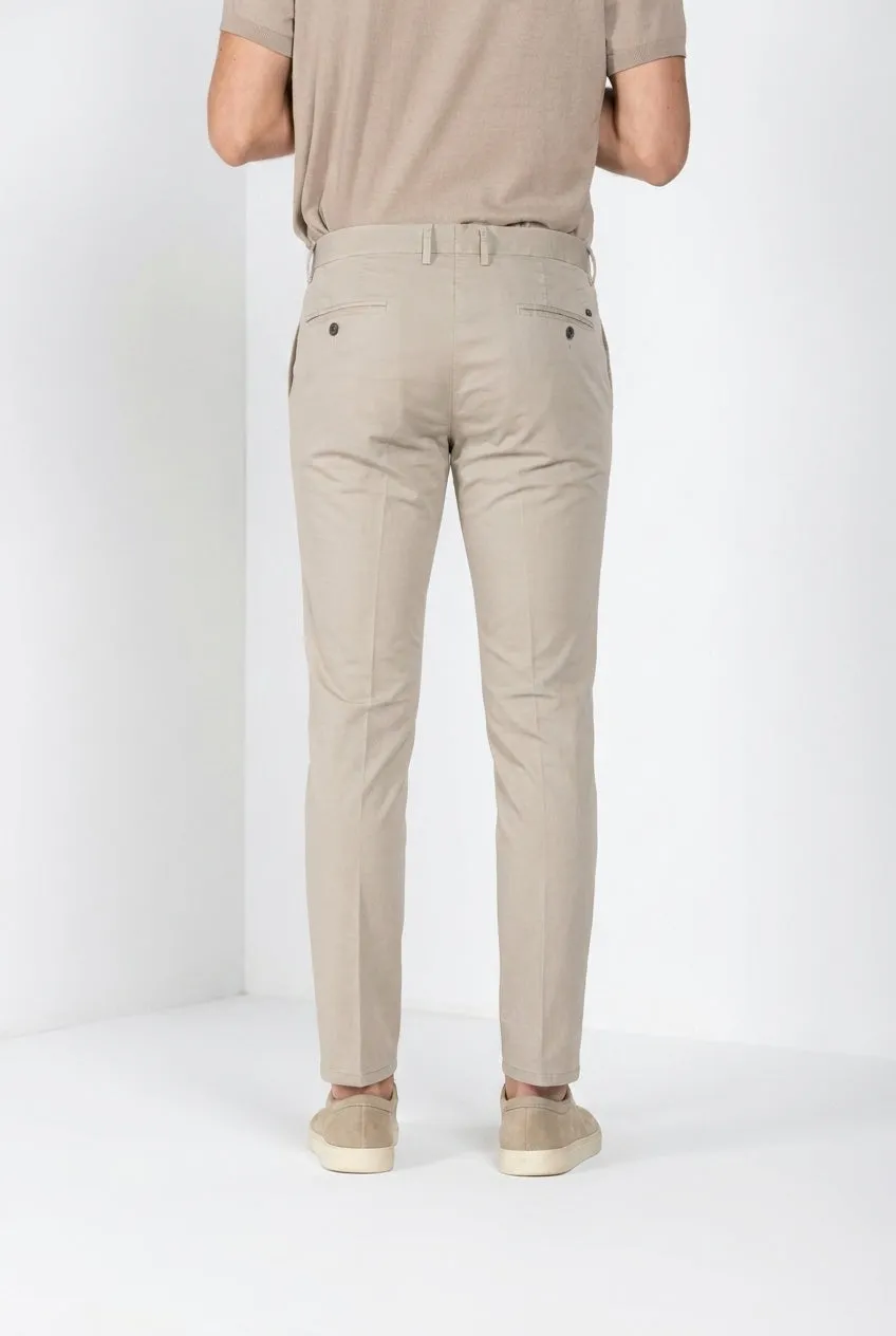 Mason's Torino Delamere chino uomo sabbia slim stretch