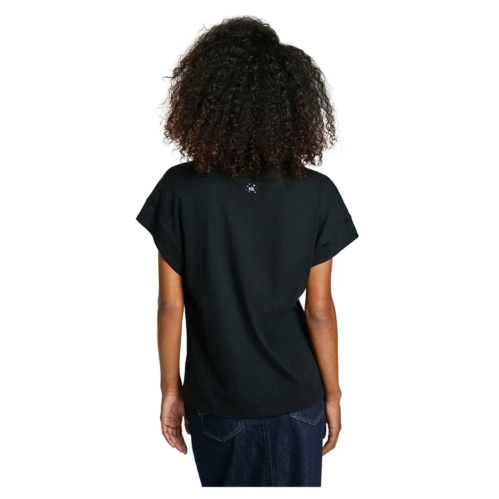 Pepe Jeans Lira Top Donna Senza Maniche Strass