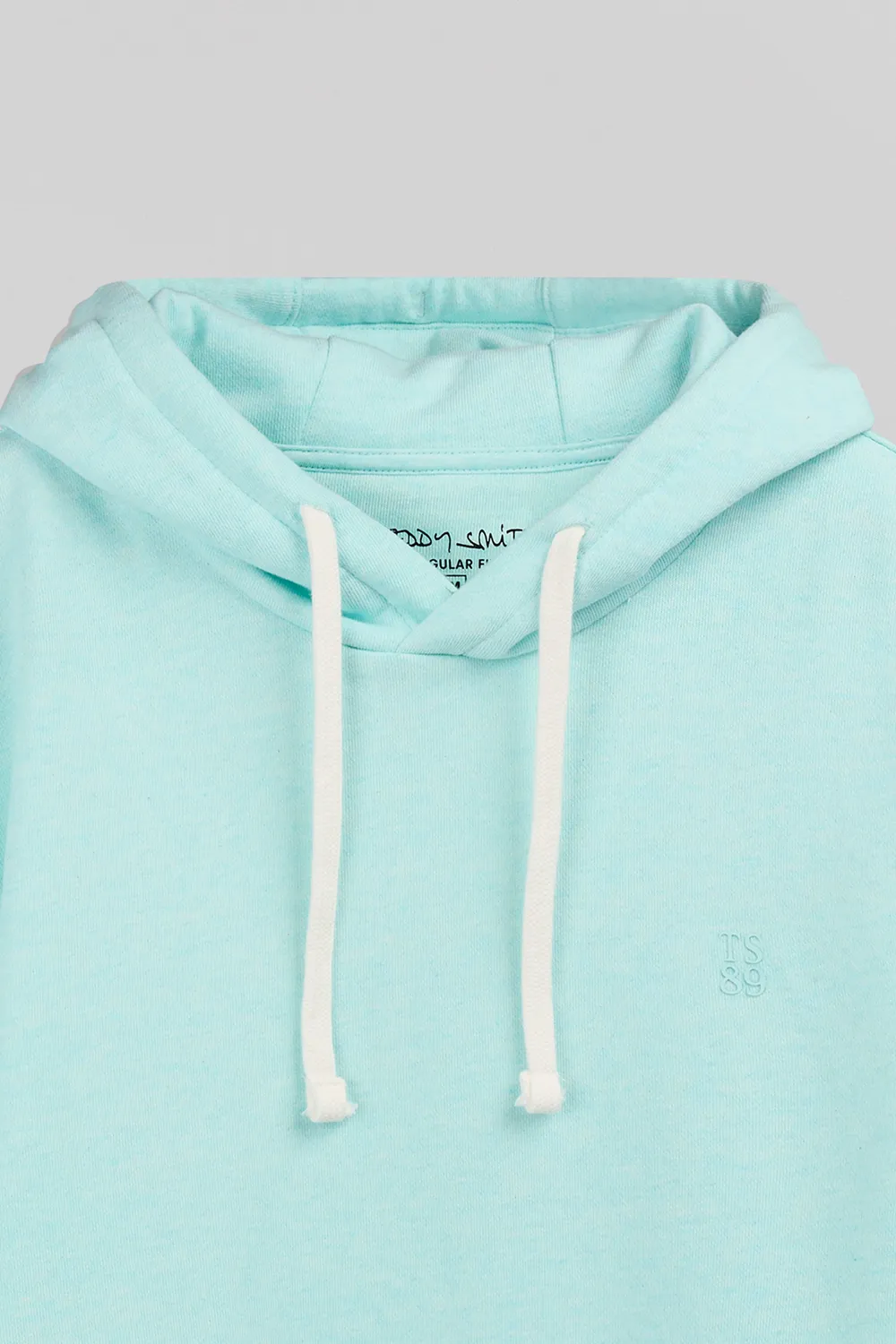 Teddy Smith S-Narvik Hoody felpa cappuccio crema uomo