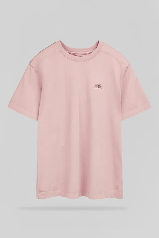 Teddy Smith T-Nateo MC t-shirt uomo rosa pastel loose fit