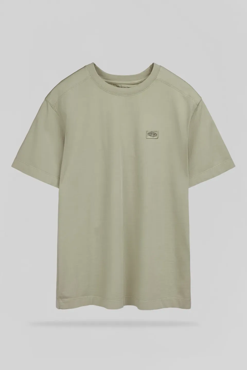 Teddy Smith T-Nateo MC t-shirt uomo bleach kaki loose