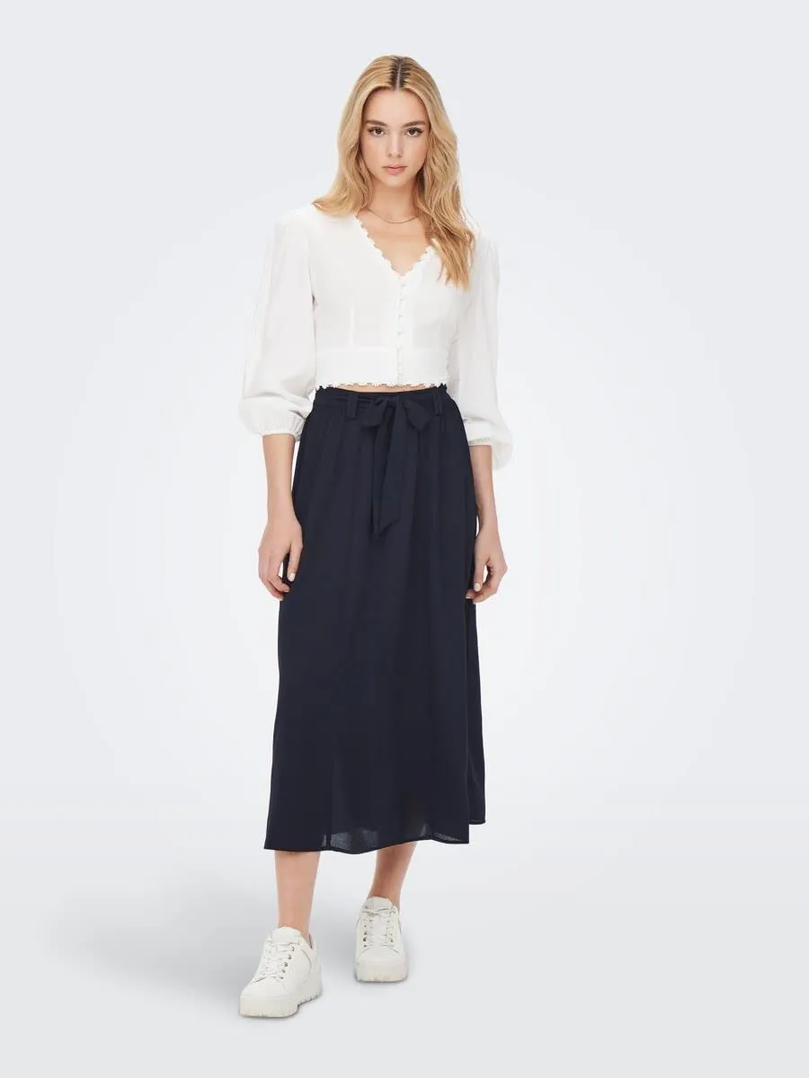 Only Onlvic Gonna Donna S Blu Notte Lunga Jersey