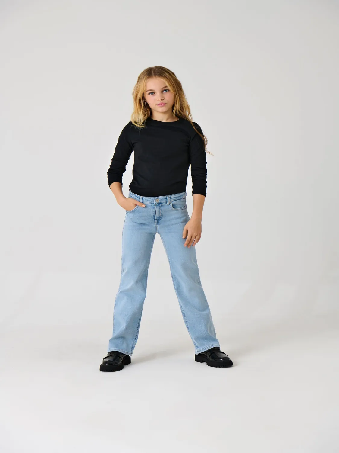 ONLY Kids Kogjuicy Jeans 176 gamba larga