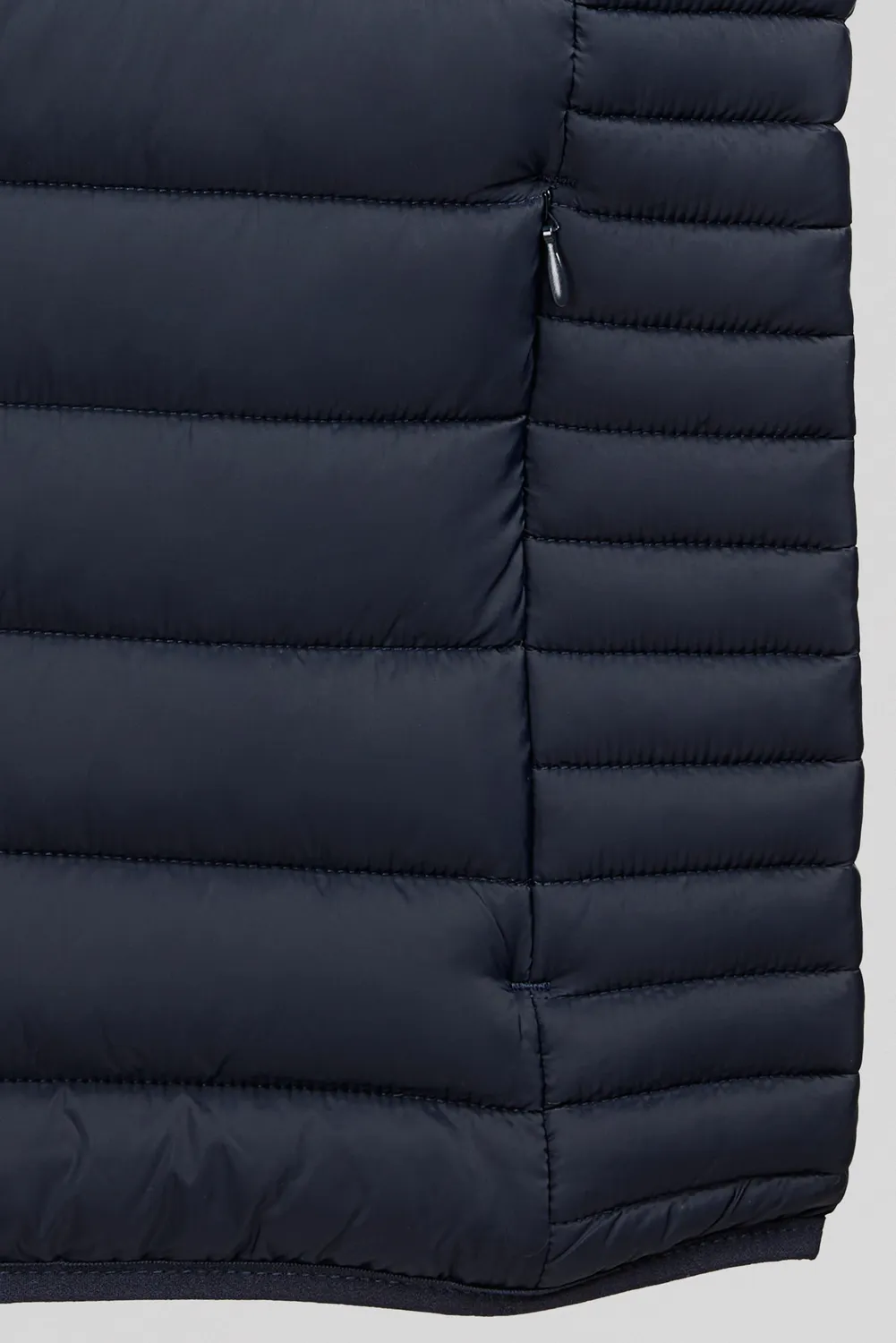 Teddy Smith B-Terry gilet blu navy trapuntato leggero