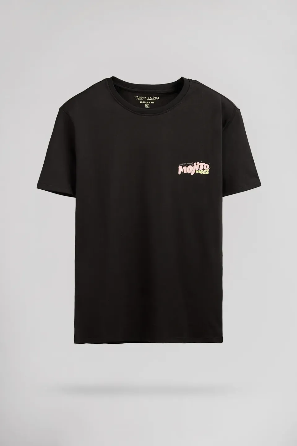 Teddy Smith T-Mojito MC Charbon t-shirt uomo cotone