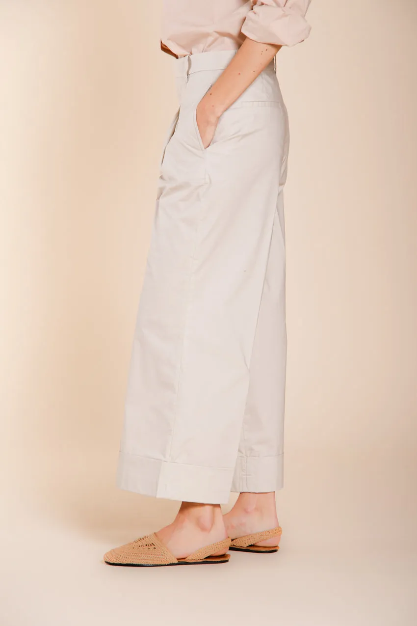 Mason's New York Wide chino donna beige chiaro