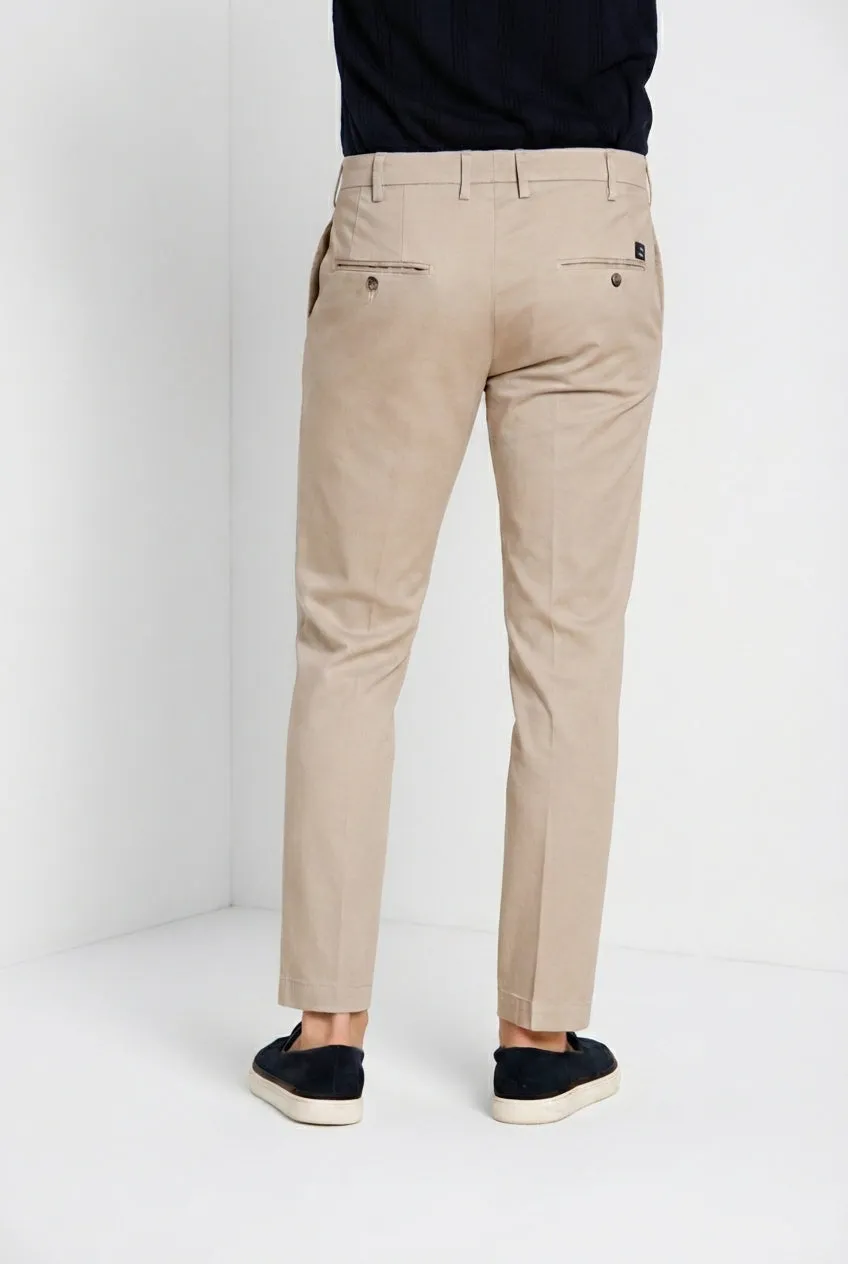 Mason's New York chino gabardina beige chiaro regular