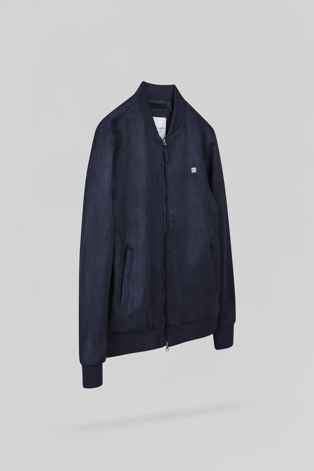 Teddy Smith B-Oswell bomber blu navy uomo