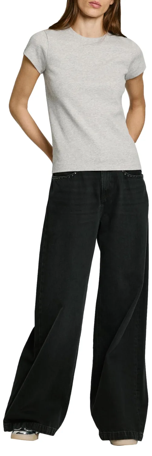 Pepe Jeans Merida t-shirt donna costina maniche corte